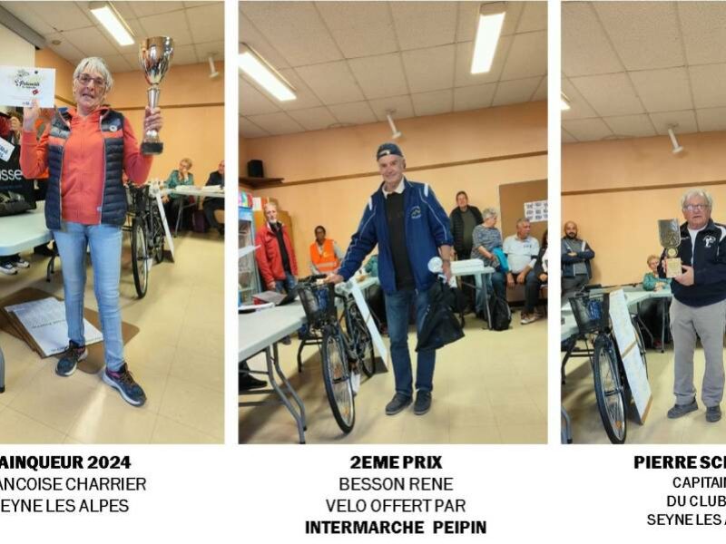 PETANQUE DEPARTEMENTALE 2024